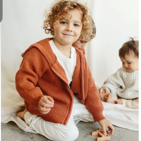 NEW Goumi Baby Hoodie Sweater 6-12 Months - Picture 10 of 10